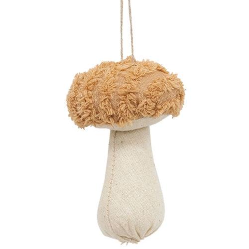 Chenille Stuffed Mushroom Ornament 3 Asstd - The Fox Decor