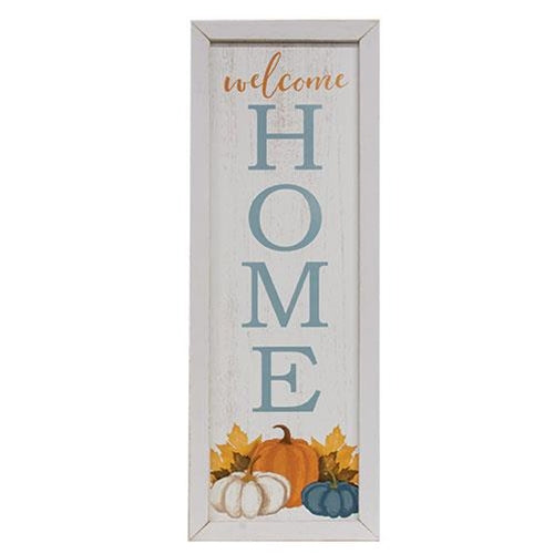 Fall Welcome Home Vertical Print - The Fox Decor