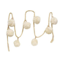 Furry Pom Pom Garland - The Fox Decor