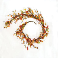 Barnyard Bittersweet & Pumpkins Garland 5ft - The Fox Decor