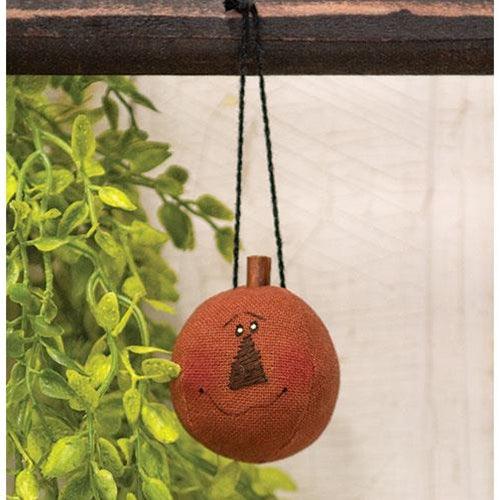 Teeny Jack O Lantern Head Ornament - The Fox Decor