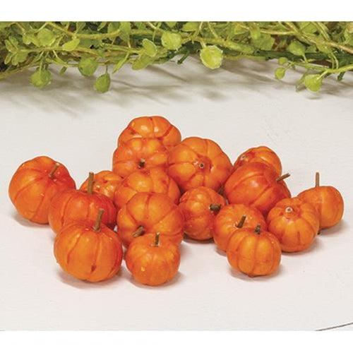 18 Pkg Mini Pumpkins 1 Each - The Fox Decor