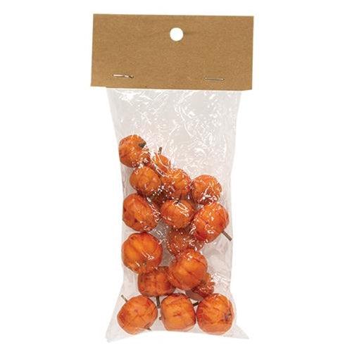 18 Pkg Mini Pumpkins 1 Each - The Fox Decor