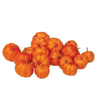 18 Pkg Mini Pumpkins 1 Each - The Fox Decor