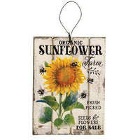 Organic Sunflower Farm Ornament - The Fox Decor
