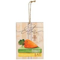 Bunny Treats Ornament 3 Asstd - The Fox Decor