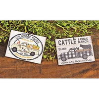 Cottontail Farms Truck Ornament - The Fox Decor