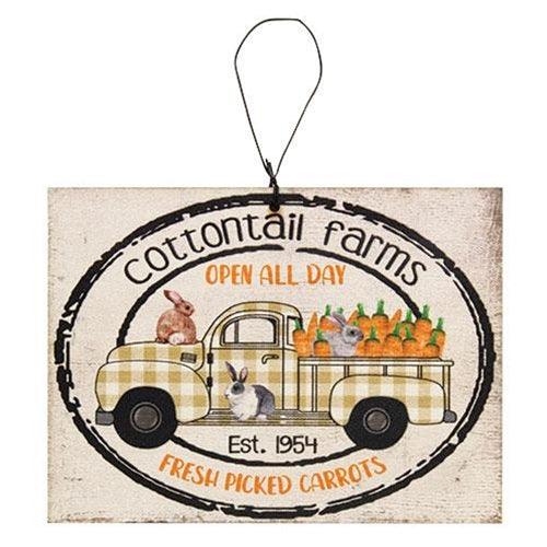 Cottontail Farms Truck Ornament - The Fox Decor