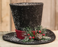 Thumbnail for Large Black Top Hat - The Fox Decor