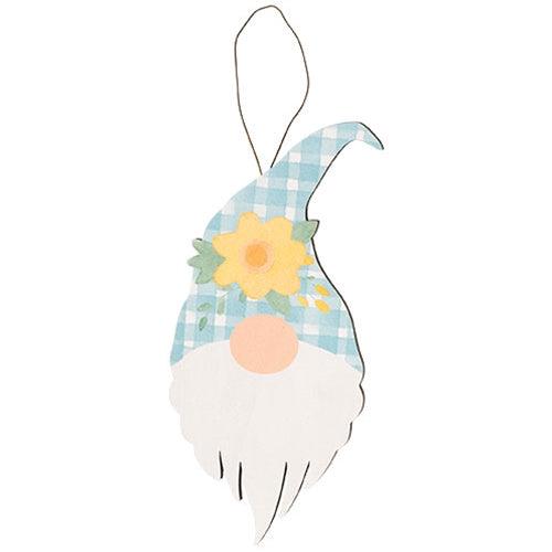 Spring Flower Chunky Gnome Ornament 3 Asstd - The Fox Decor