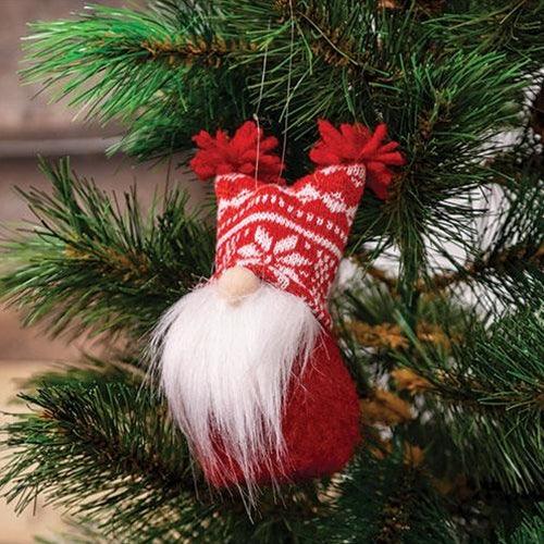 Nordic Gnome Felted Ornament - The Fox Decor