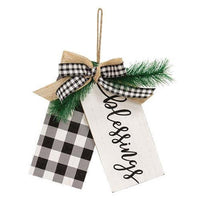 Blessings Wood Tag - The Fox Decor