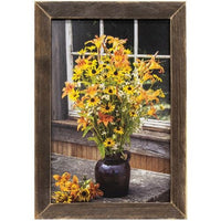 Thumbnail for Wildflower Window Framed Print 12x18 - The Fox Decor