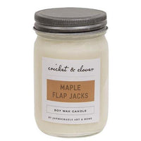 Maple Flap Jacks Soy Jar Candle 12oz - The Fox Decor