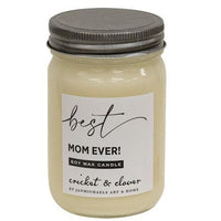 Best Mom Ever Soy Jar Candle - The Fox Decor