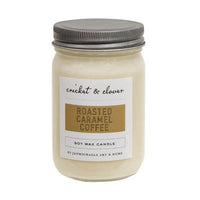 Roasted Caramel Coffee Soy Mason Candle - The Fox Decor