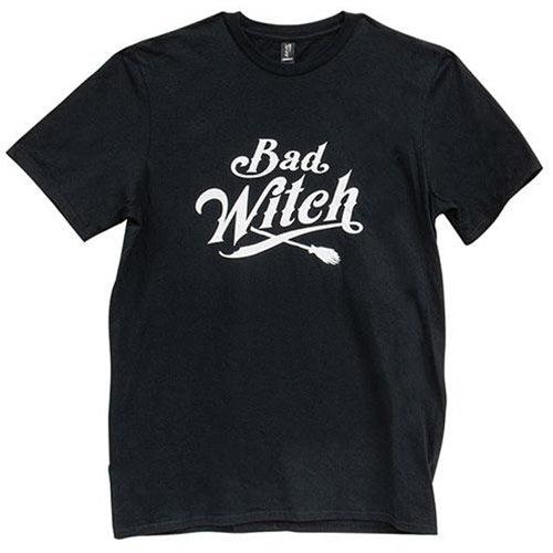 Bad Witch T-Shirt Black Medium - The Fox Decor