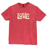 Vintage Love T-Shirt Heather Red Medium - The Fox Decor