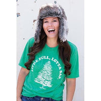 Little Full Lotta Sap T-Shirt Heather Green XXL - The Fox Decor