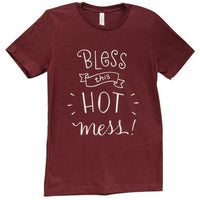 Thumbnail for Bless This Hot Mess T-Shirt Small