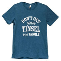 Tinsel in a Tangle T-Shirt Large - The Fox Decor