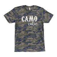 Camo Cutie T-Shirt Medium - The Fox Decor