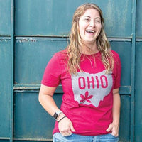 Buckeye Leaf Ohio T-Shirt XL - The Fox Decor