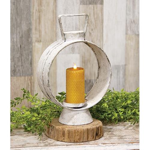 Wrapped Honeycomb LED Pillar 2 x 4 - The Fox Decor