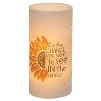 Sunflower LED PIllar 3x6 3 Asstd - The Fox Decor