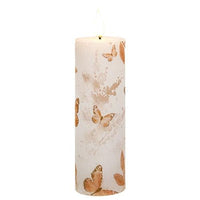 Apricot Breeze Butterfly Timer Pillar 2x6 - The Fox Decor