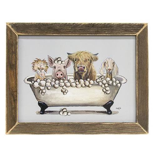 Tubby Time Framed Print - The Fox Decor