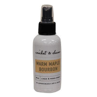 Warm Maple Bourbon Linen Room Spray - The Fox Decor