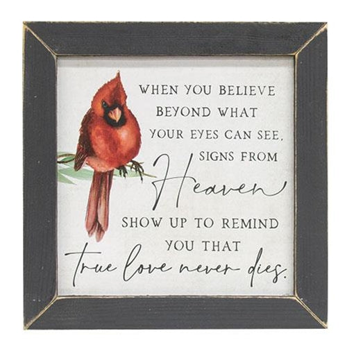 Signs From Heaven Framed Print - The Fox Decor