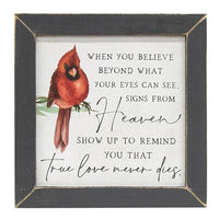 Thumbnail for Signs From Heaven Framed Print - The Fox Decor