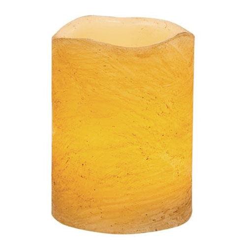Rustic Tan Timer Pillar 3 x 4 - The Fox Decor