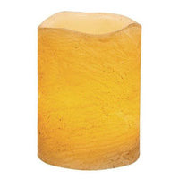 Rustic Tan Timer Pillar 3 x 4 - The Fox Decor