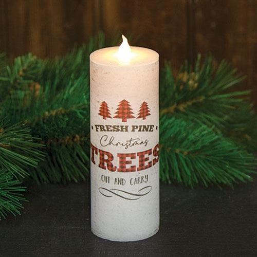 Fresh Pine Trees Tall Timer Votive - The Fox Decor
