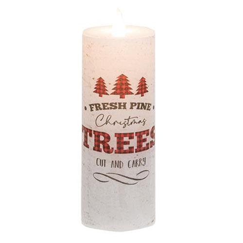 Fresh Pine Trees Tall Timer Votive - The Fox Decor