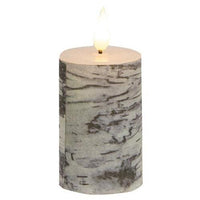 Birch Look LED Timer Votive 2 x 3 - The Fox Decor