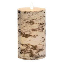 Birch Look LED Votive Candle - 2 x 4 in - The Fox Decor
