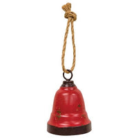 Thumbnail for Distressed Red Bell Ornament - The Fox Decor