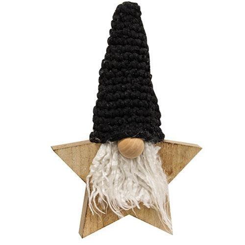 Wooden Star Gnome - The Fox Decor
