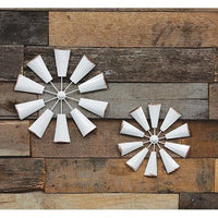 Shabby Chic Metal Hanging Windmill 825 - The Fox Decor