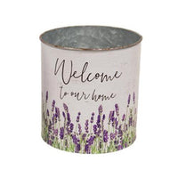 Thumbnail for 2 Set Welcome to Our Home Lavender Buckets - The Fox Decor