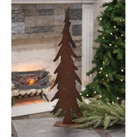 Rusty Metal Christmas Tree 23 - The Fox Decor