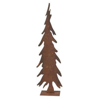 Rusty Metal Christmas Tree 23 - The Fox Decor