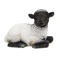 Right Laying Resin Sheep - The Fox Decor