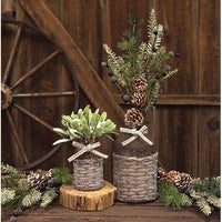 Willow Glass Bottle - 8 - The Fox Decor