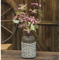 Willow Glass Bottle - 8 - The Fox Decor