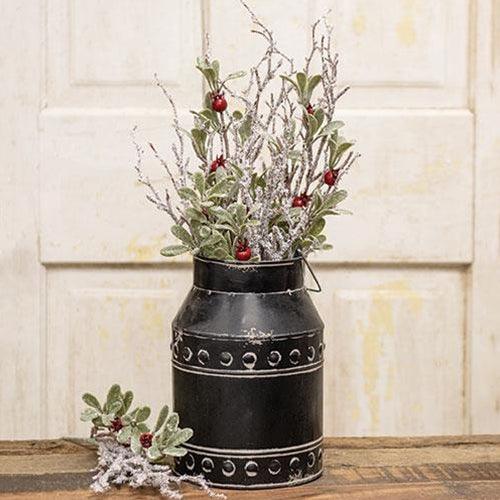 Holly Leaves and Berry Spray - The Fox Decor